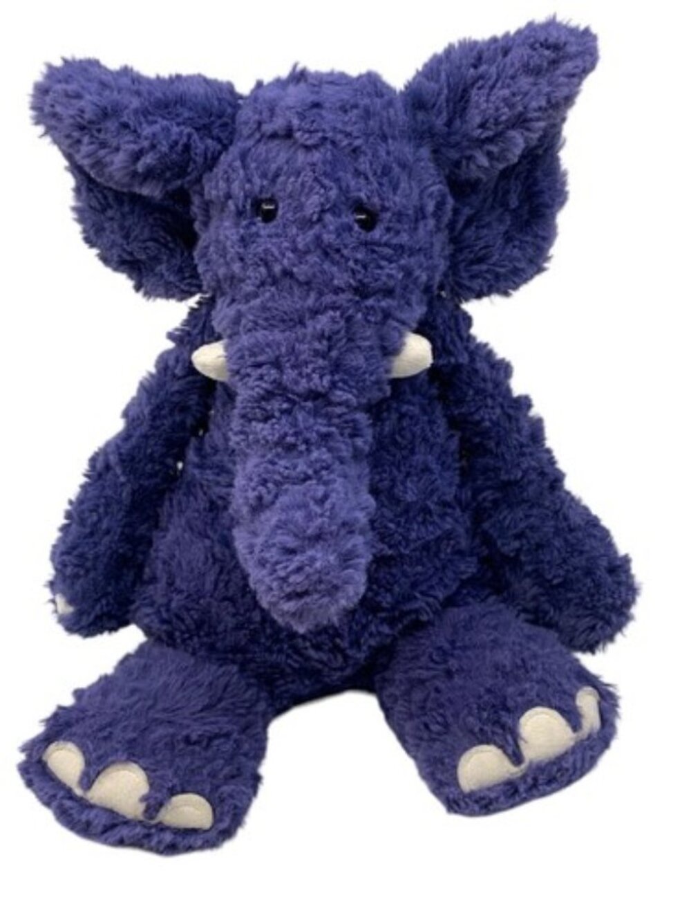 Jellycat JUNGLIE BUNGLIE BLUE ELEPHANT 17" Medium EUC retired navy soft plush